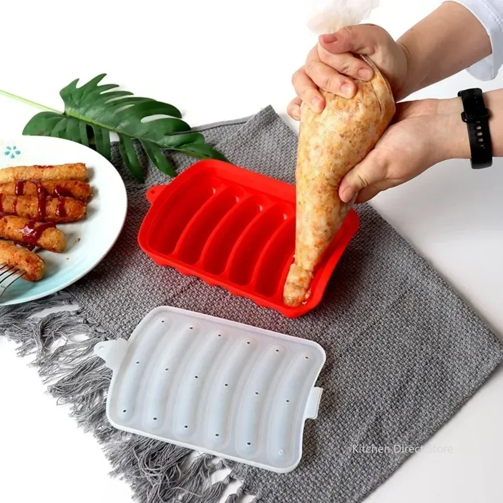 Sausage Maker Mould 6 Grids Si - Hot Dog Press ulasan dan harga