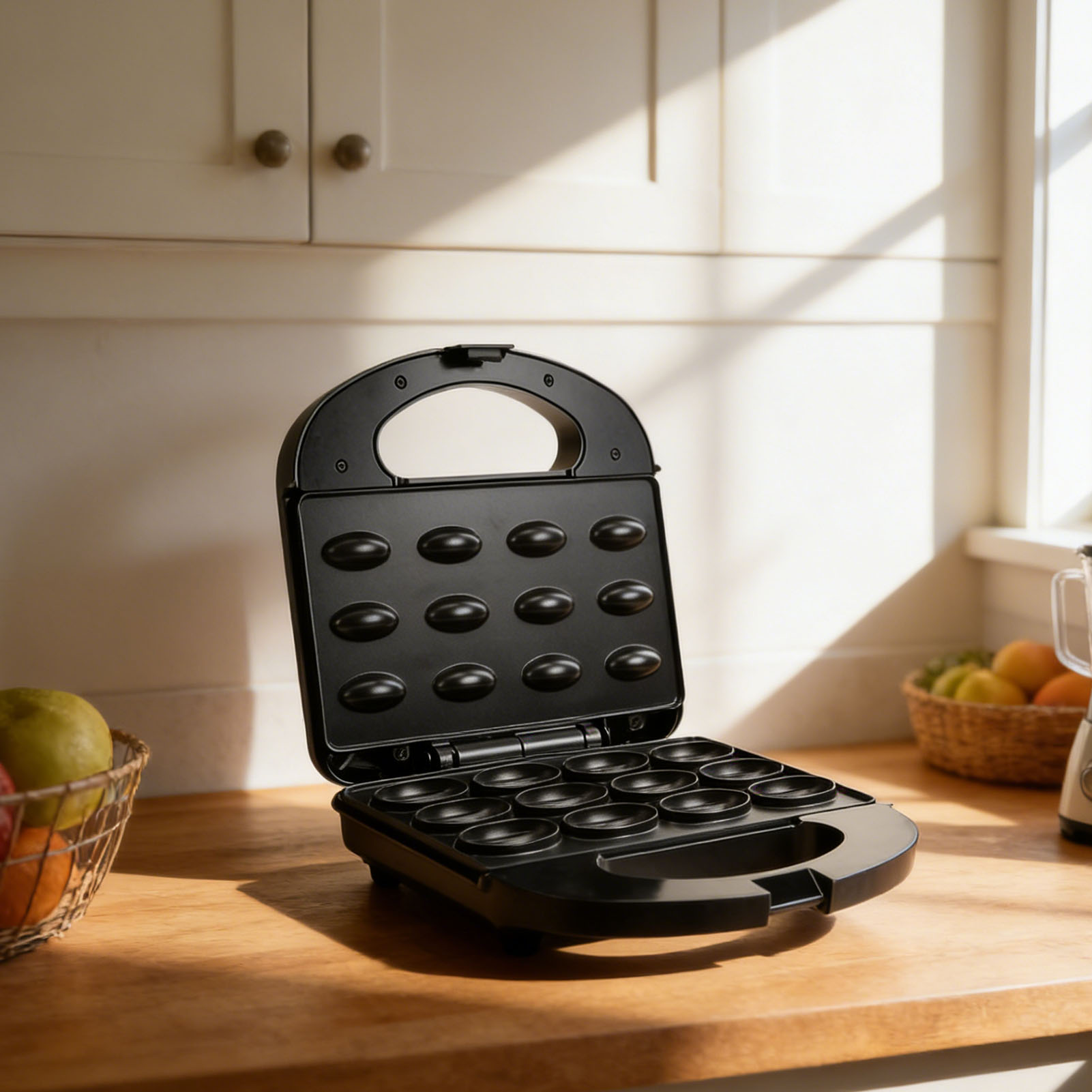 12 Walnut Cookie Maker Non Sti - Waffle Cone Maker ulasan dan harga