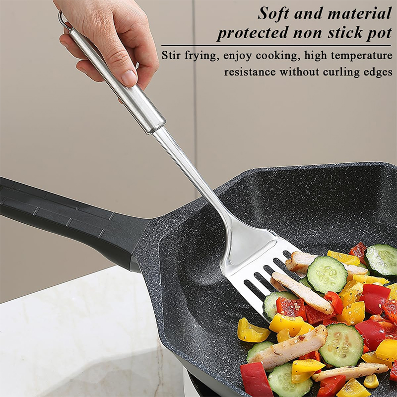 Stainless Steel Turner Long Ha - Okonomiyaki Spatula ulasan dan harga