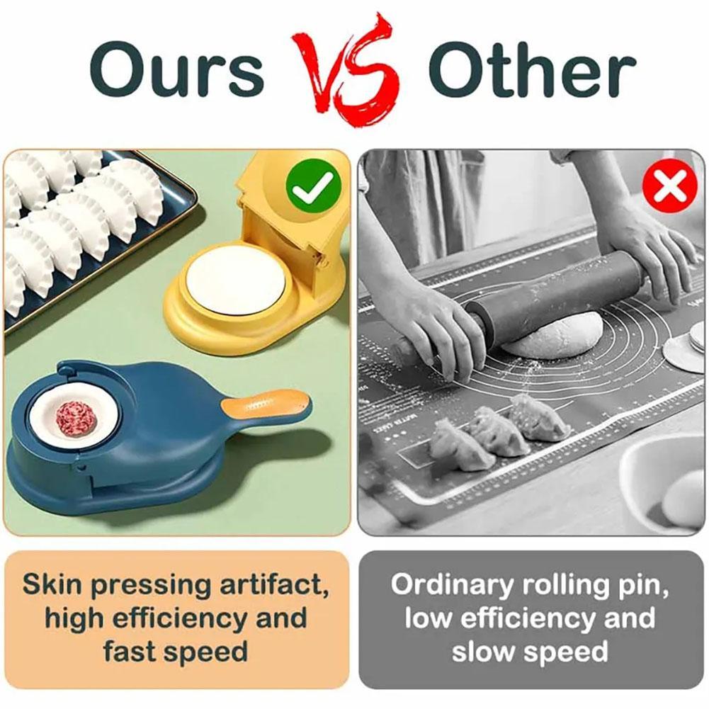 2 in 1 DIY Dumpling Maker Kit  - Dumpling Press Set ulasan dan harga
