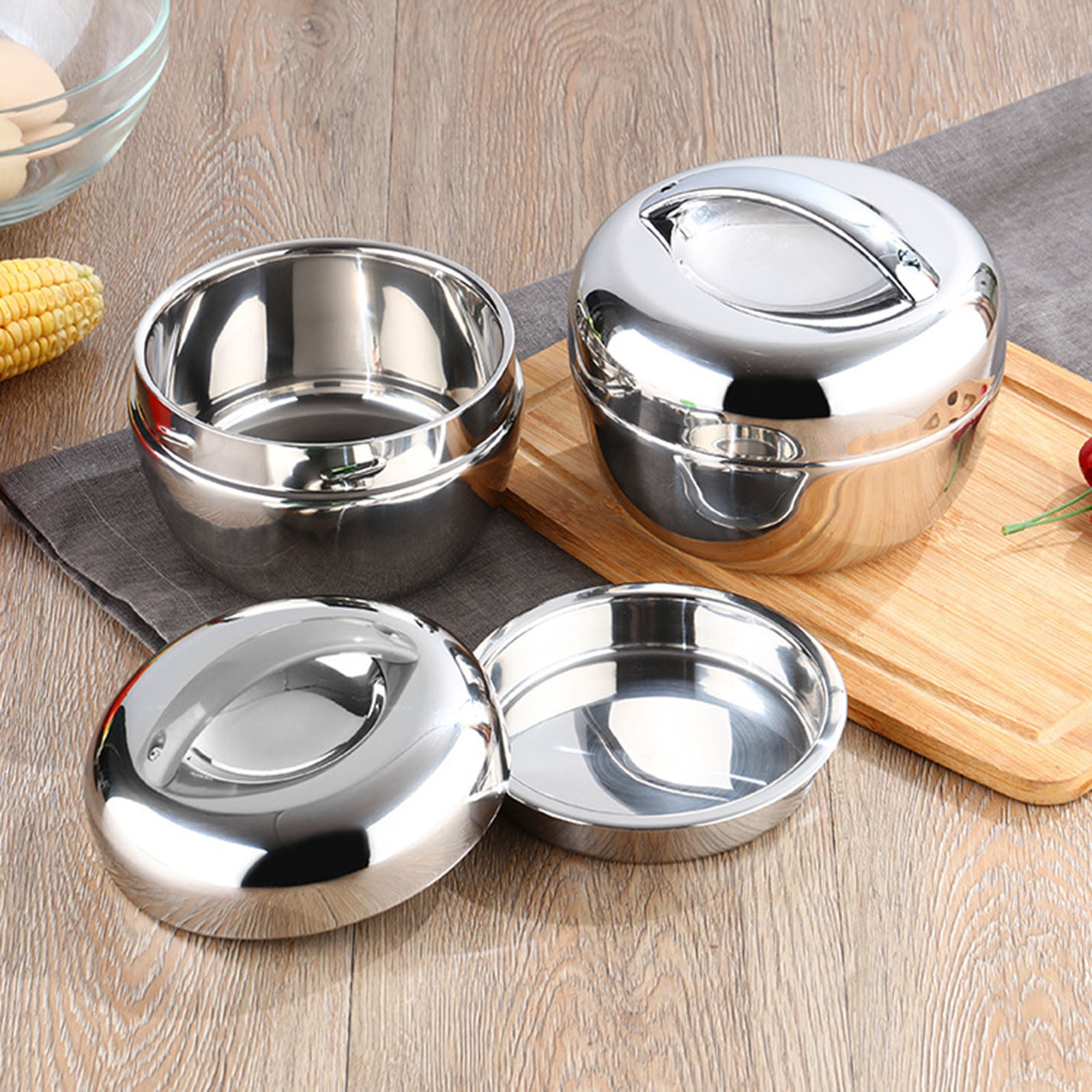 Stainless Steel Insulated Ther - Dim Sum Basket ulasan dan harga