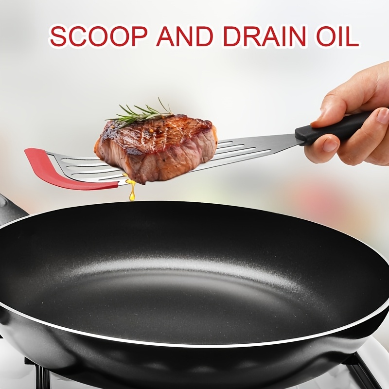 Stainless steel silicone spatu - Okonomiyaki Spatula ulasan dan harga