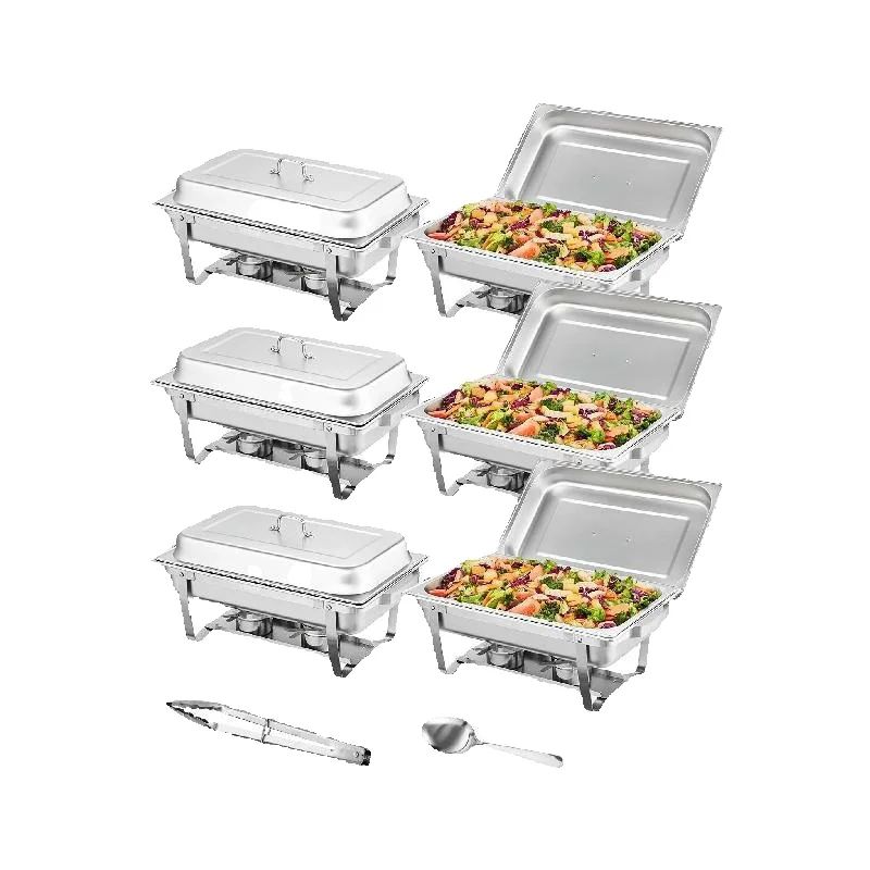SucceBuy 8QT Rectangle Chafing - Mini Pancake Griddle ulasan dan harga